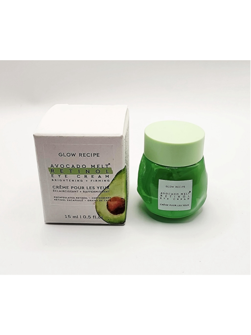 Glow Recipe Avocado Melt Retinol Eye Cream 15ml New in Box
